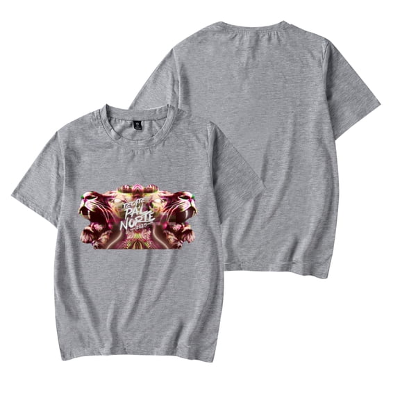 Summer Tecate Pa'l Norte 2025 Festival Short Sleeve Tops Men's and Women's Peplum Round Neck T-Shirt