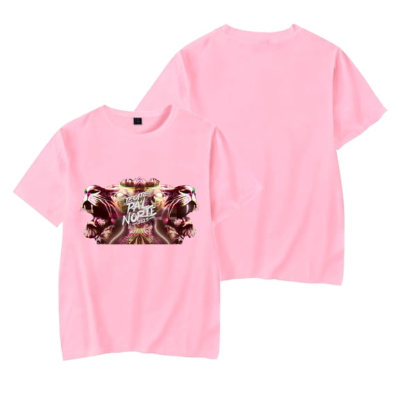 Summer Tecate Pa'l Norte 2025 Festival Short Sleeve Tops Men's and Women's Peplum Round Neck T-Shirt