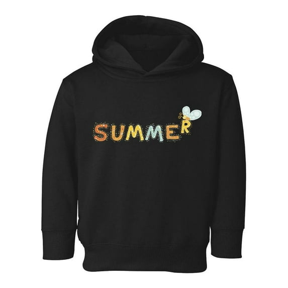 Summer Text And Butterfly Hoodie Toddler -Image by Shutterstock, 2 Toddler