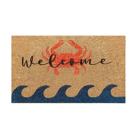 Summer Themed Carpet Anti Slip Entrance Mat, Absorbent Bathroom, Kitchen, And Foyer Floor Mat F Polyester - Carpet 1Pc