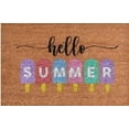 thumbnail image 1 of Summer Themed Non Slip Absorbent Doormat, Cute Bathroom Kitchen Entrance Rug, Water Absorbing Floor Mat for Indoor Outdoor Use, Machine Washable Home Decor Carpet, 1 of 2