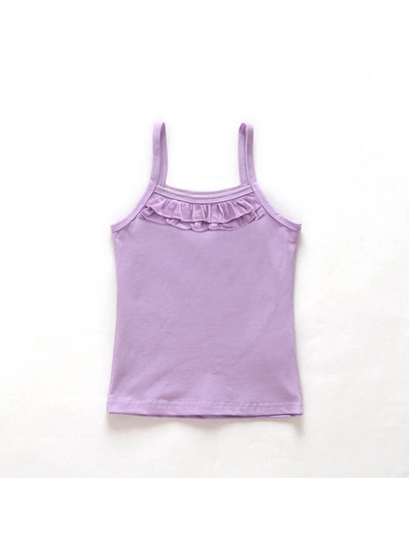 Summer Thin Base Layer for Girls - Lightweight Underwear Top as Base Layer for Kids Casual Everyday Wear