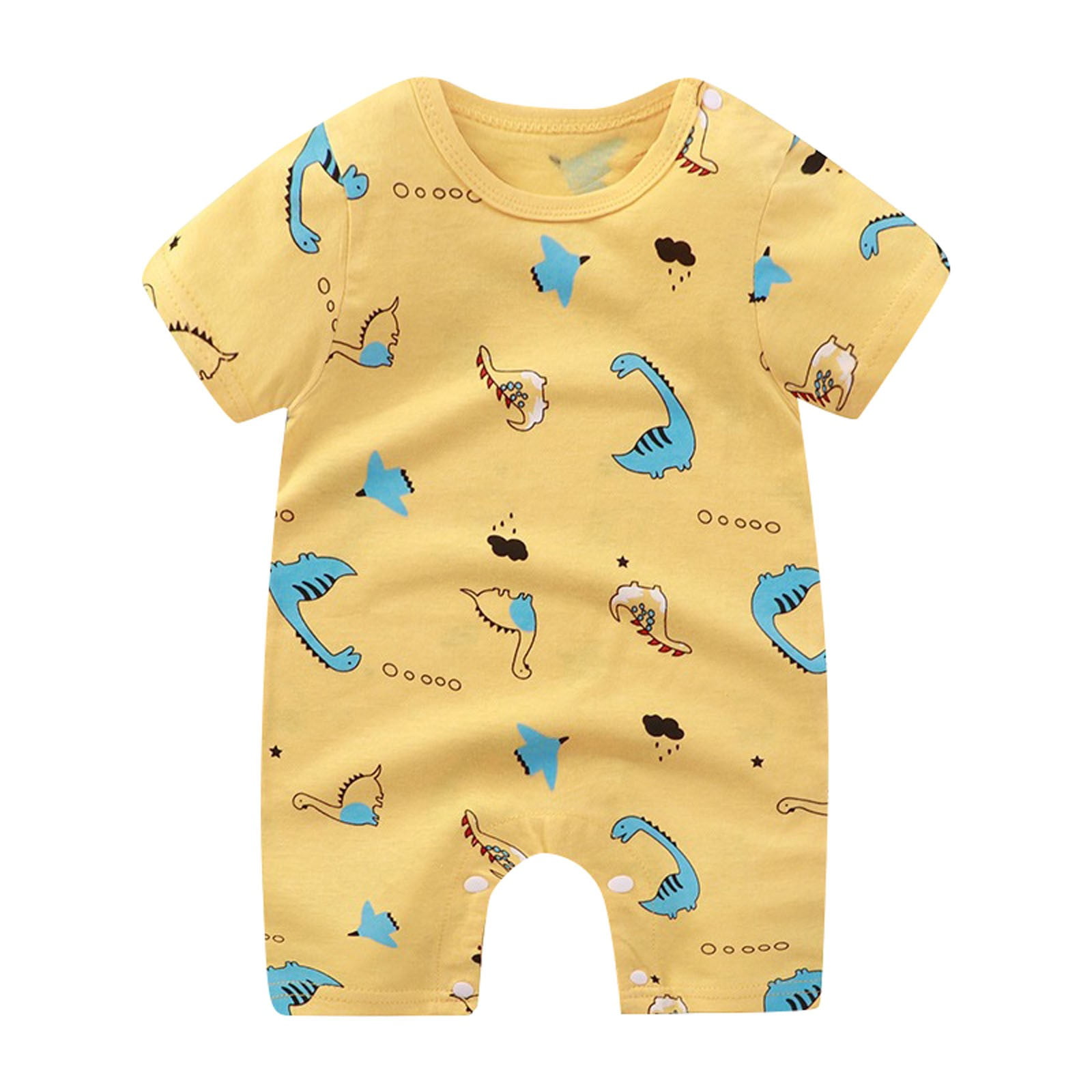 Summer Thin Male And Female Baby Cute Cartoon Pattern Home Short
