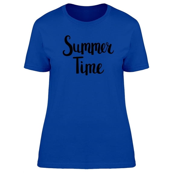 Summer Time Cool Caption T-Shirt Women -Image by Shutterstock, Female Medium