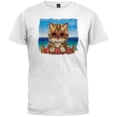 thumbnail image 1 of Summer Time Large White T-Shirt               - Large, 1 of 1