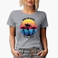 thumbnail image 1 of Summer Time Paradise Florida Beach, Heather Grey T-Shirt, 2XL, 1 of 5