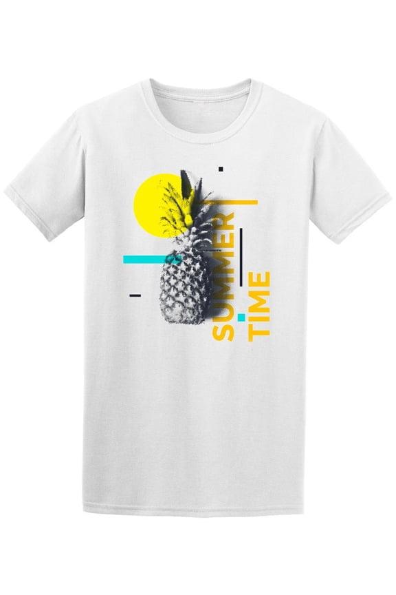 Summer Time Pineapple T-Shirt Men -Image by Shutterstock, Male Small