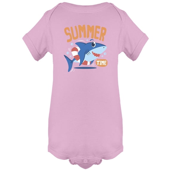 Summer Time Shark Bodysuit Infant -Image by Shutterstock, 24 Months