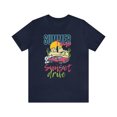 thumbnail image 1 of Summer Time Sunset Drive Dessert Road Unisex Jersey Short Sleeve T-Shirt, 1 of 12