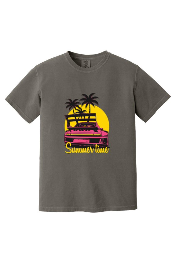 Summer Time Sunshine Beach Vacation Fun Holiday Vibes Comfort Color T-Shirt, Unisex, up to size 4XL