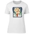 thumbnail image 1 of Summer Time Tropical Flower Art Tee Women's -Image by Shutterstock, 1 of 1