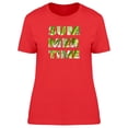 thumbnail image 1 of Summer Time Tropical Quote T-Shirt Women -Image by Shutterstock, Female x-Large, 1 of 2