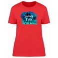 thumbnail image 1 of Summer Time Watercolor Palm Tree Tee Women's -Image by Shutterstock, 1 of 1
