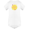 thumbnail image 1 of Summer Time Yellow Blue Circle Bodysuit Infant -Image by Shutterstock,  6 Months, 1 of 2