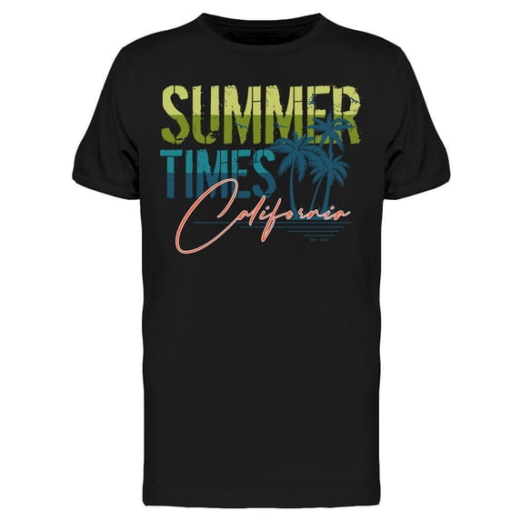 Summer Times California Tee Men's -Image by Shutterstock