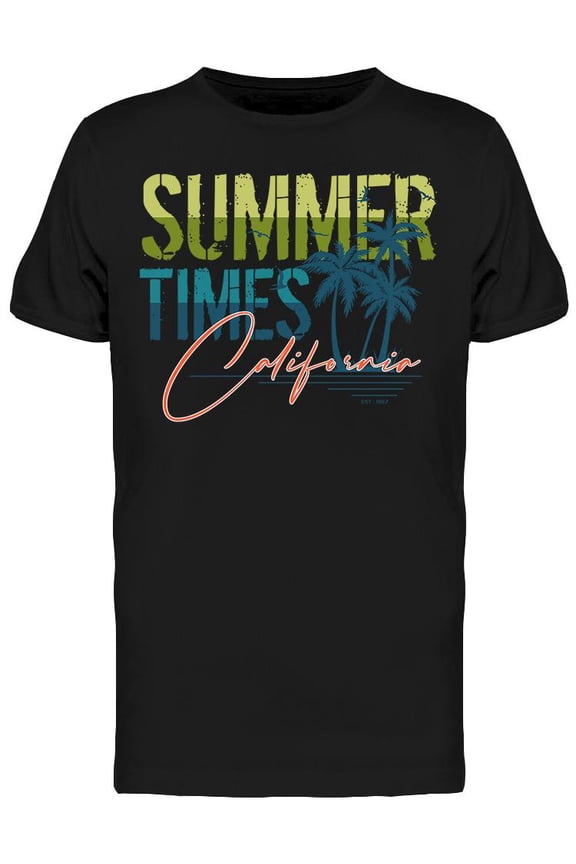Summer Times California Tee Men's -Image by Shutterstock