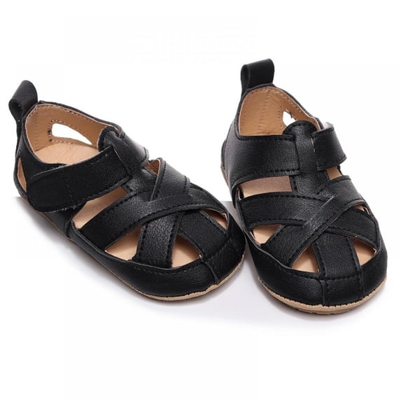 Summer Toddler Infants Boys Girls Hollow Summer Sandals Prewalker Soft Sole Crib Shoes