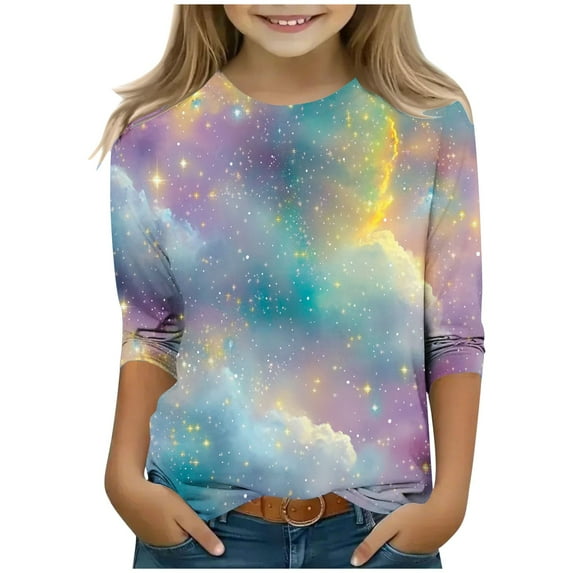 Summer Toos St Patricks Day Shirt Toddler Girl Pink Tshirt St Patrick's Day Raglan Shirt Kid Tops for Girls 12-14 5T White Tshirt Girls