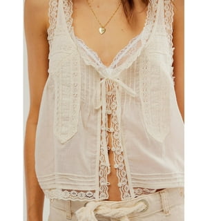 トップス MELT THE LADY sheer cover camisole トップス melt the lady sheer cover camisole Y2k Lace Cami
