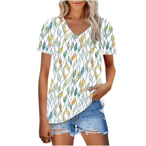 Summer Tops For Women 2026 Plus Size Womens Plus Size Tops Dressy Casual Work Business Casual Blouses Cute T Shirts For Women Plus Size