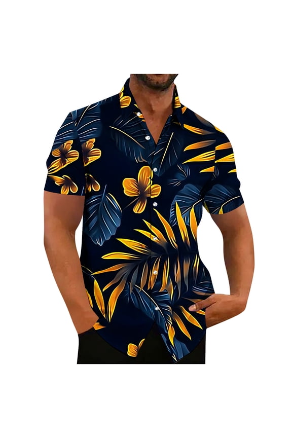 Summer Tops for Men 2025, Mens Tops Dressy Casual Short Sleeve Scoop Neck Black Blouses for Men Funeral Plus Size Mens Shirts Summer Workout Shirts Men for Men Golf