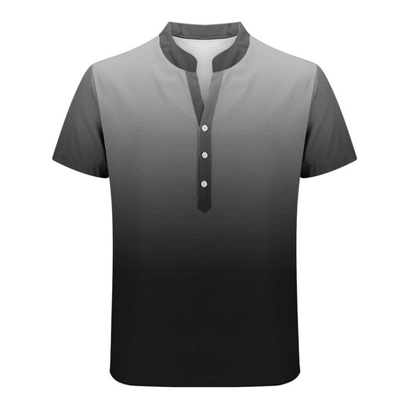 Summer Tops for Men 2025, Summer Tops for Men 2025 Trendy Teens Blouses for Men Casual Workout T Shirts Loose Fit Graphic Tees Solid Color Tshirts