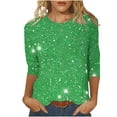 thumbnail image 1 of Summer Tops For Sexy Women 2025 Womens Summer Tops Dressy Casual Plus Size Long Sleeve Shirts For Women Plus Size Womens Blouses Long Sleeve Women'S T Shirts Cotton Polyester, 1 of 5