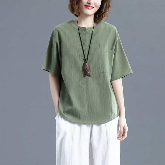 Summer Tops for Teens 2026 Trendy Short Sleeve Tops to Wear with Leggings Womens Tops for Work Plain T Shirts Summer Oversized Tshirts