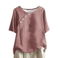thumbnail image 1 of Summer Tops for Women 2025 Trendy, Grey Shirts for Women Crop Top Summer Clothes for Short Women 2025 Vacation Women Fashion Tops Summer Frilly Beach Shirt Sunshine White my orders, 1 of 5