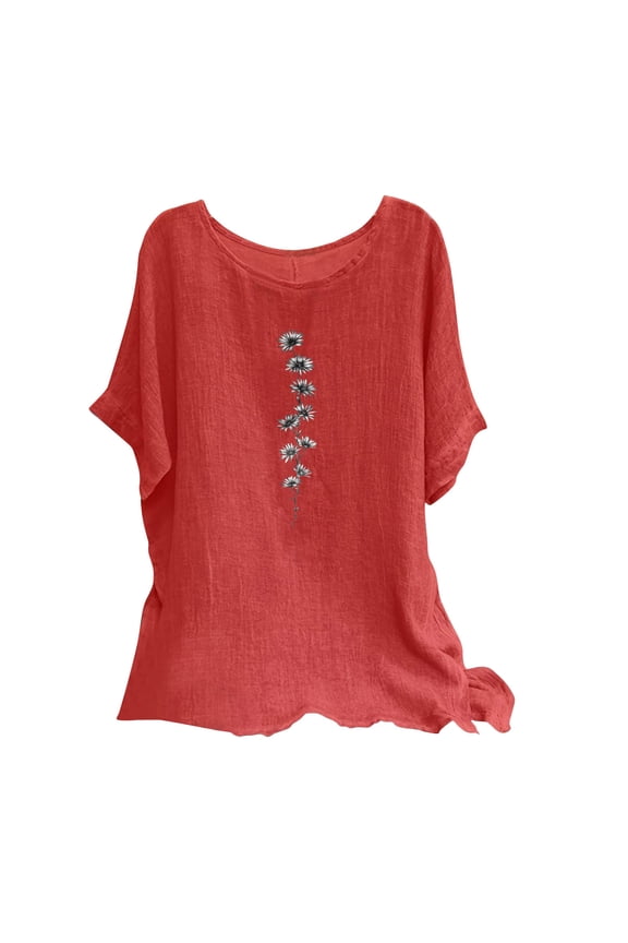 Summer Tops for Women 2025 Trendy, Plus Size Blouses for Women 4X-5X Womens White Tank Top Women Tank Tops Loose Crop My Orders Past Orders my orders