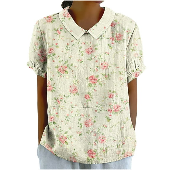 Summer Tops for Women 2026 Trendy, Women Blouses Elegant Casual Short Sleeve Workout Tops for Women Plus Size Cute Black Crop Tops for Women Past