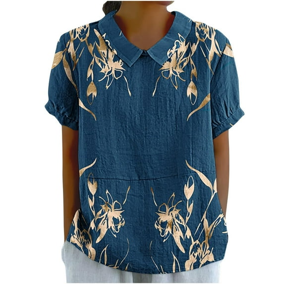 Summer Tops for Women 2026 Trendy, Womens Blouses Casual Button Down Yoga Tops Women Built In Bra Womens Summer Tops Trendy Short Sleeve Tunic Tops for Women 3Xl