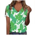 thumbnail image 1 of Summer Tops for Women 2025 Trendy, Womens T Shirts Graphic Tees Funny Athletic Tops Women 3X Womens Summer Tops Casual With Sleeves Plus Size Dry Fit Shirts for Women my orders, 1 of 4