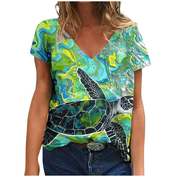 Summer Tops for Women 2026 Trendy, Work Out Shirts Gym Loose Cotton Generic Womens Tops Women Fashion Tops Summer Frilly Previous