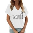 thumbnail image 1 of Summer Tops for Women Athletic T Shirt Women Running Shirt Womens Work Out Shirts Pack Turtle Neck Top Pack for Summer Womens Compression Active Jr Fall Fashion Swim Tee White M, 1 of 4