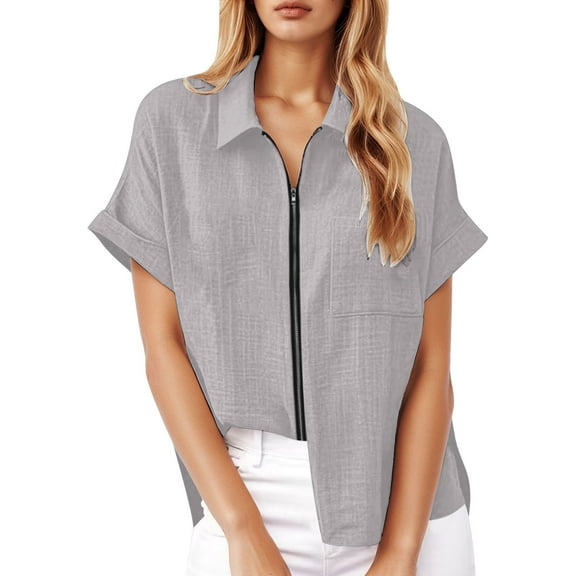 Summer Tops, Women Blouses, Stylish Women's Casual Shirts V Neck Lace Insert Long Sleeve Blouses for Everyday Wear and Outfits