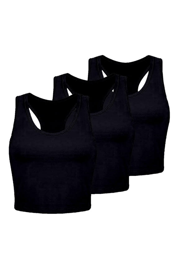 Summer Tops for Women Boyfriend Tops Women Crop from Top Womens Small Camisoles with Support Girl Bodysuit Shelf Bra Camisoles Top Girl Stocking Clothes Shirts Crop And Shorts Women's 3