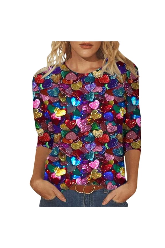 Summer Tops for Women Long Sleeve Athletic Shirt Workout Shirt Womens Cute Summer Top for Women Cold Gear Long Sleeve Casual T Compression T Spandex Purple 2XL