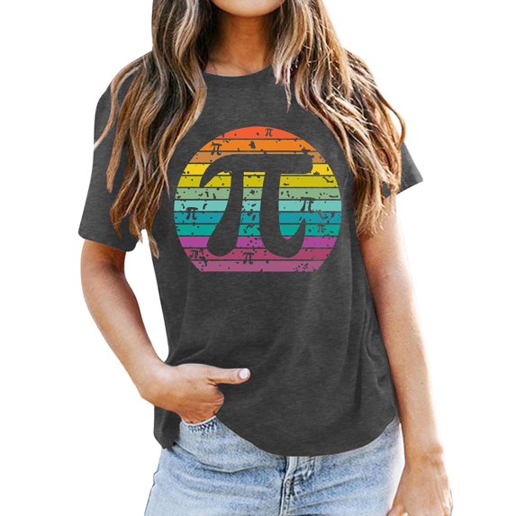 Summer Tops for Women Long Sleeve Rayon Tops for Women Tee Shirts Short Sleeve Long Shirt Compression Shirt Womens Short Sleeved Athletic Womens Loose Fit Running Too Summer Grey M