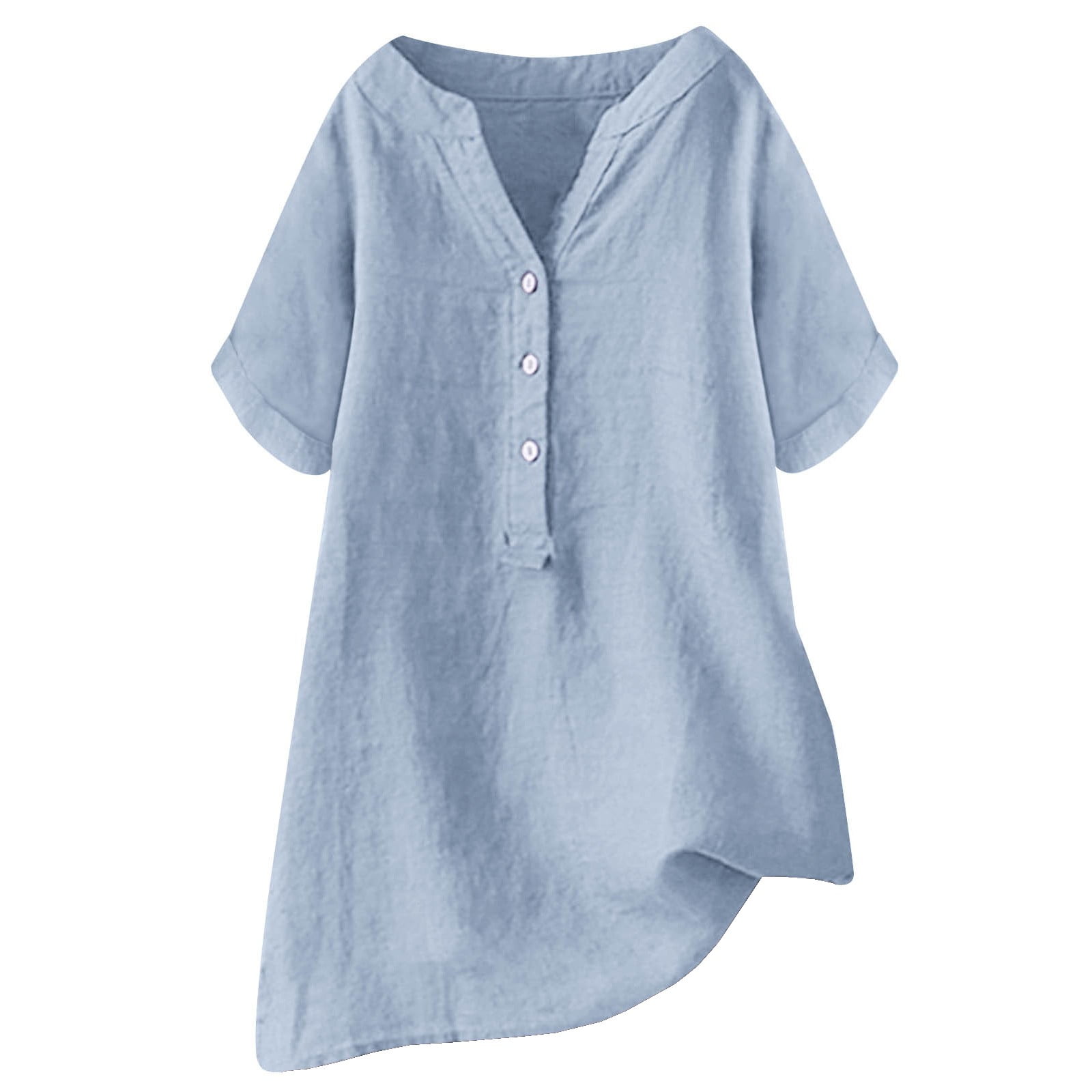 Women’s Cross Wrap Tie Tops Long Sleeve Deep V Neck Solid