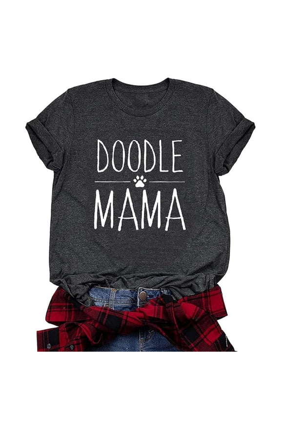 Summer Tops for Women Shirt Small Womens Top Extra Long Shirt Packs for Women T Womens Tech Shirts Neck Tops Clothes Hide Tummy Casual Tee T Short Sleeve Work Dark Gray L