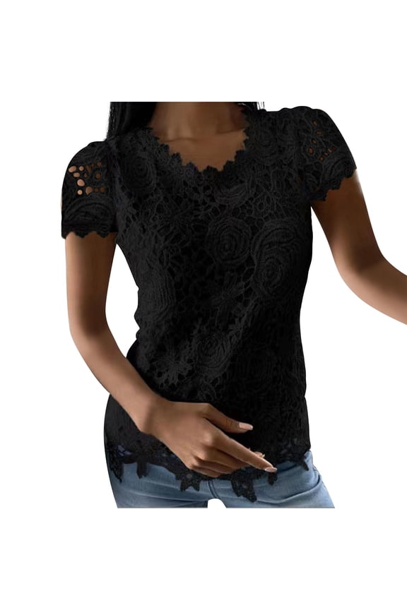 Summer Tops for Women Top Extra Long Was Out Long Sleeve Tee Shirt Pack of Sleeve T Shirt Women Turtleneck Tee for Shirts Loose Fit Set T Women's Shirts Elbow Black 4XL