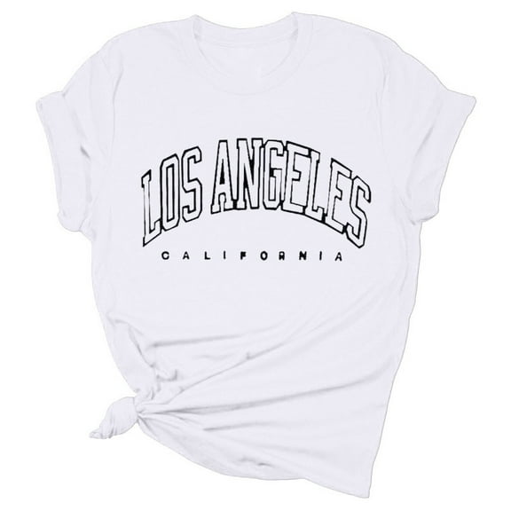 Summer Tops for Women Vintage Print Blouses Oversized Fashion Loose Short Sleeve Tops Womens 2x Long Sleeve Shirts Bright Blouse Women Summer Dressy Shirt Tunic Blouse Woman Wrap White S