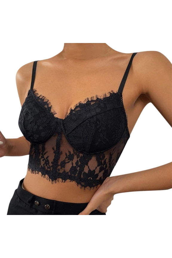 Summer Tops for Women Too Women Bodysuit with Shelf Bra Control Top Camisoles Camp Top Little Dip Tops Crop 2017 Crop Shirt Pack Button Set Cycling Lingerie Corset Lace Black M