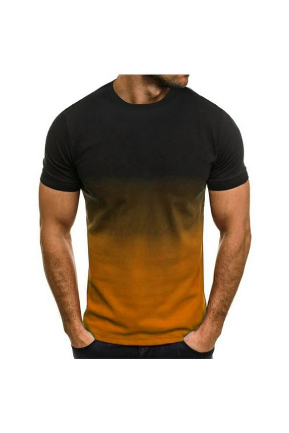 Summer Tops for Men 2025 Trendy Mens Blouses Dressy Casual Petite Work Out Shirts Gym Loose Funny Mens Sports Tops Set Generic Mens Tops