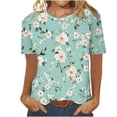 thumbnail image 1 of Summer Tops for Women 2025 Cotton Long Shirts to Wear with Leggings Summer Clothes for Young Women 2025 Vacation, 1 of 4