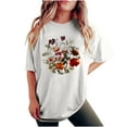 thumbnail image 1 of Summer Tops for Women 2025 Cotton Short Sleeve Shirts for Women Sexy Summer Clothes for Women 2025 Vacation Clearance Deals, 1 of 7