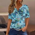 thumbnail image 1 of Summer Tops for Women 2025 Trendy Teens Blouses for Women Casual Previous Orders, 1 of 5