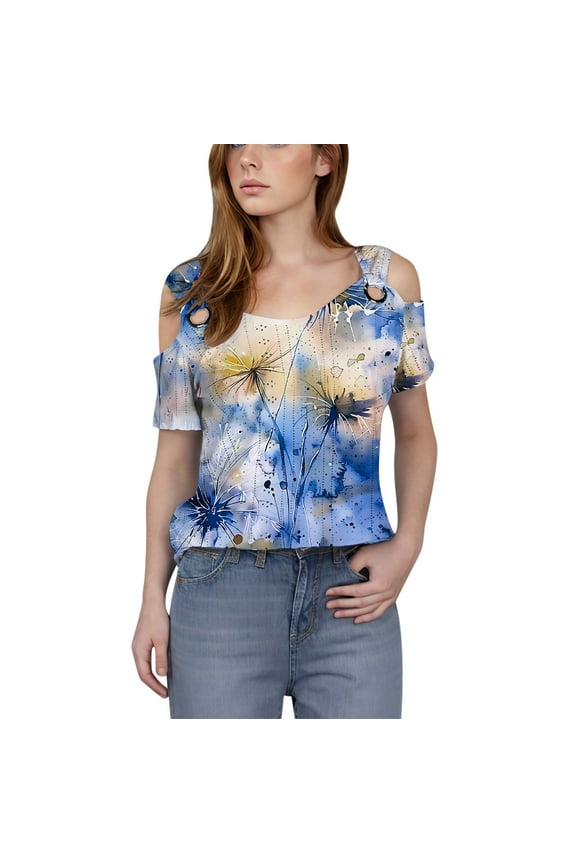 Summer Tops for Women 2025 Vacation Oversized Button Down Shirts for Women Semi Formal Shirts Yellow