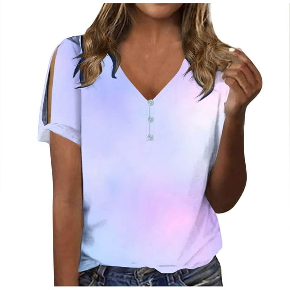 Summer Tops for Women 2025 Work Womens Loose Shirts Casual Shirts for Women Dry Fit Work